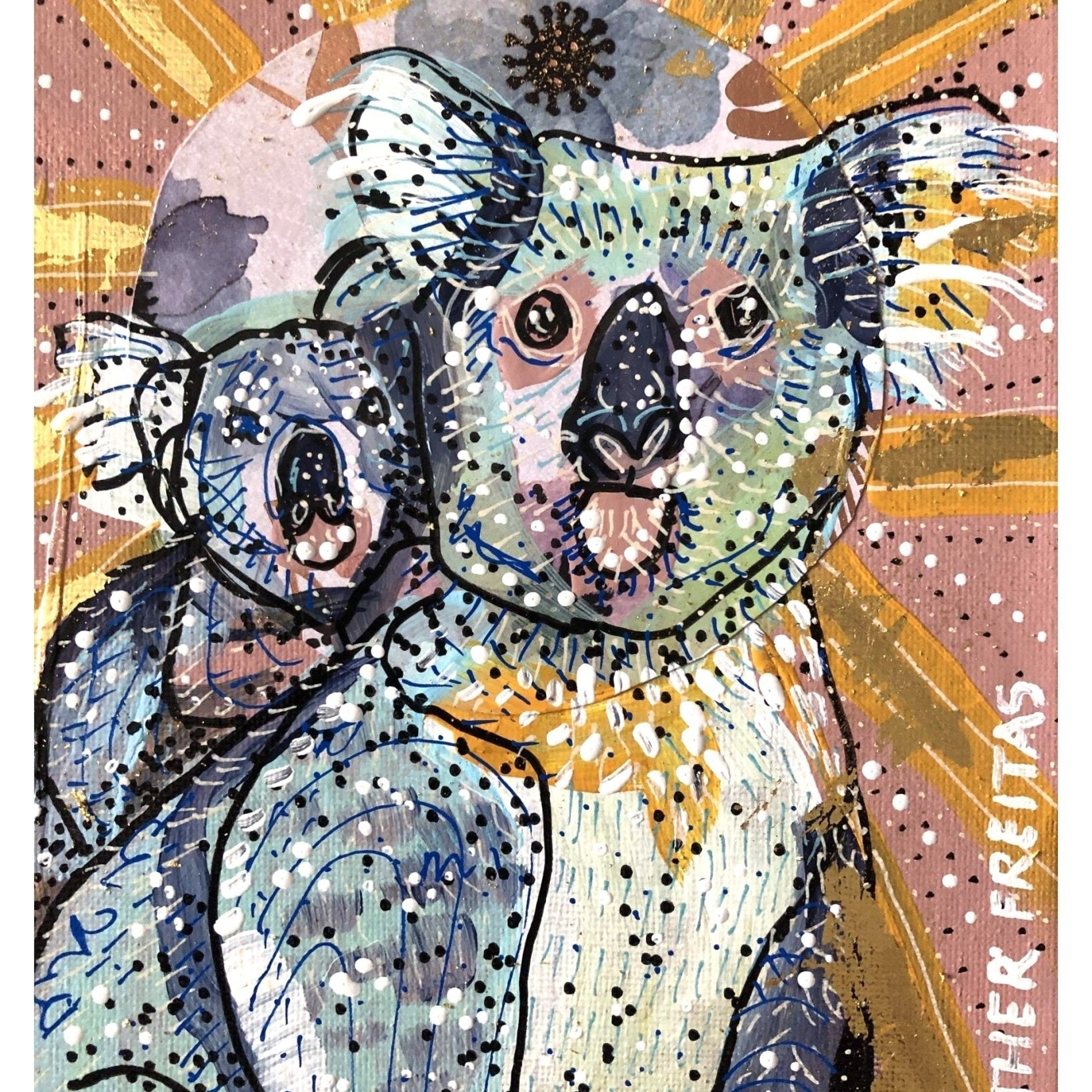 Elizabeth - Australian Wildfire Fundraiser - Heather Freitas - fine art home deccor