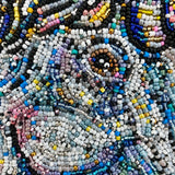 Emerald Unicorn - Fully Beaded Artwork - Heather Freitas - fine art home deccor