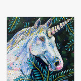 Emerald Unicorn - Heather Freitas - fine art home deccor