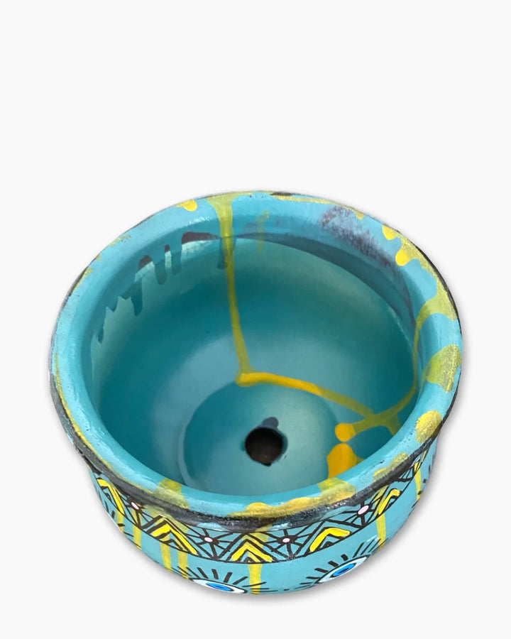 Enchanting Peacock Planter - Heather Freitas 