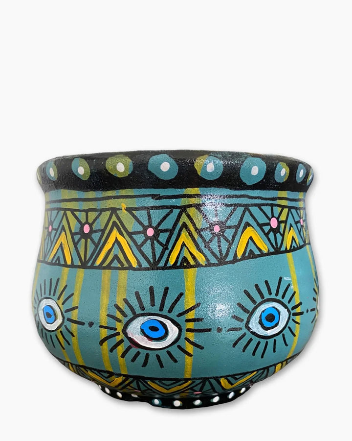 Enchanting Peacock Planter - Heather Freitas 