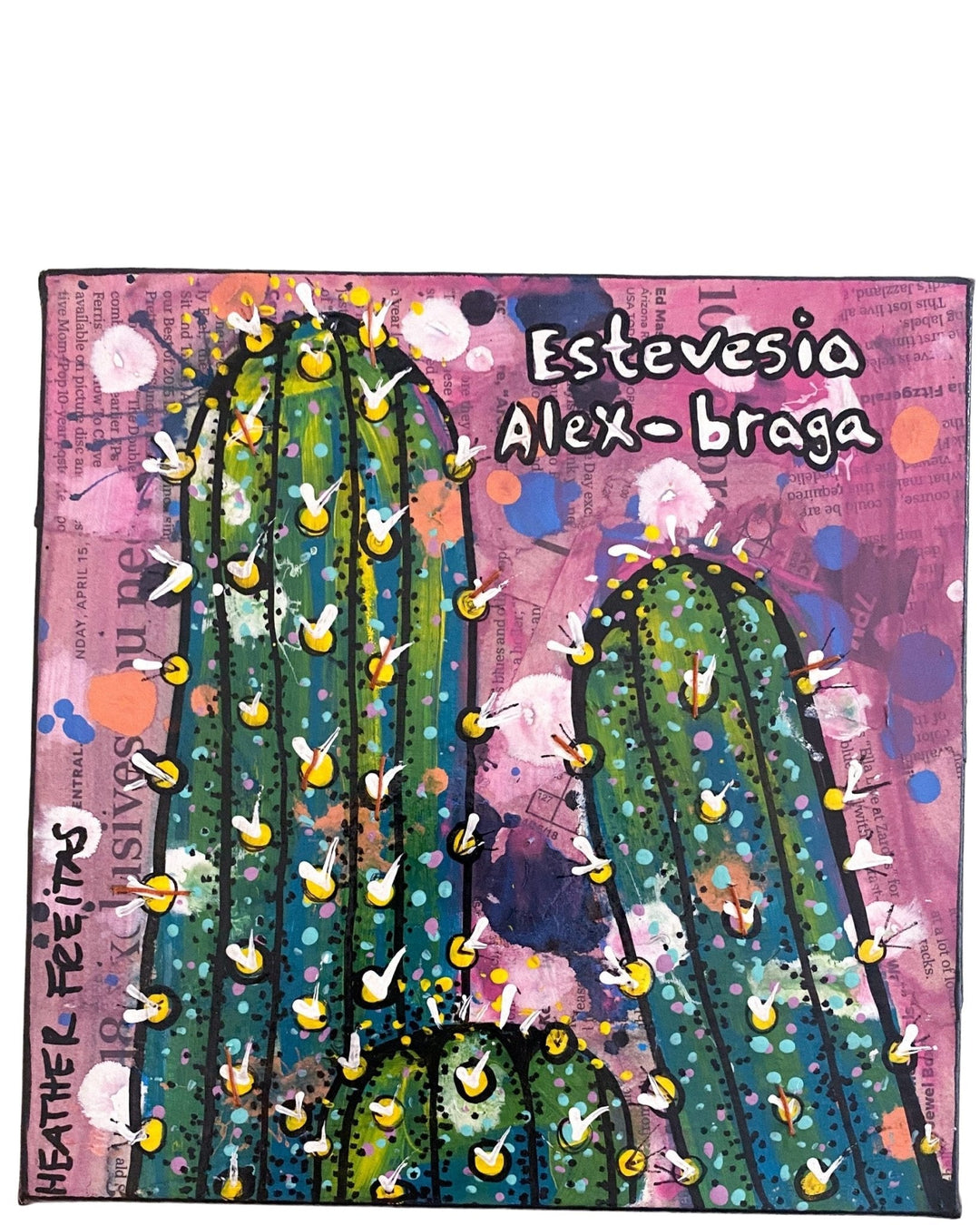 Estevesia Alex-Braga Cactus - Heather Freitas - fine art home deccor
