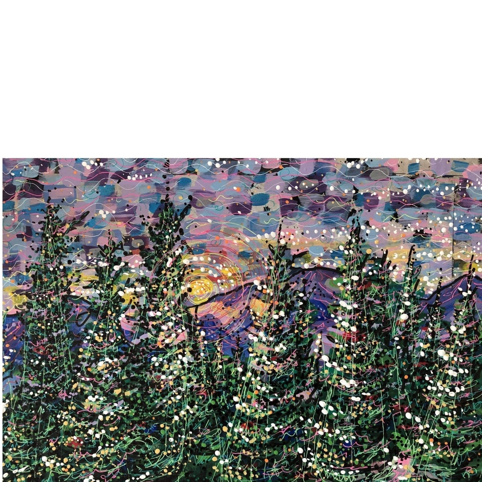 Evergreen Sunsets - Heather Freitas - fine art home deccor