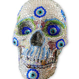 Evil Eye Crystal Skull - Heather Freitas - fine art home deccor