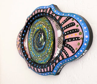 Evil Eye- Emerald Edition - Heather Freitas - fine art home deccor