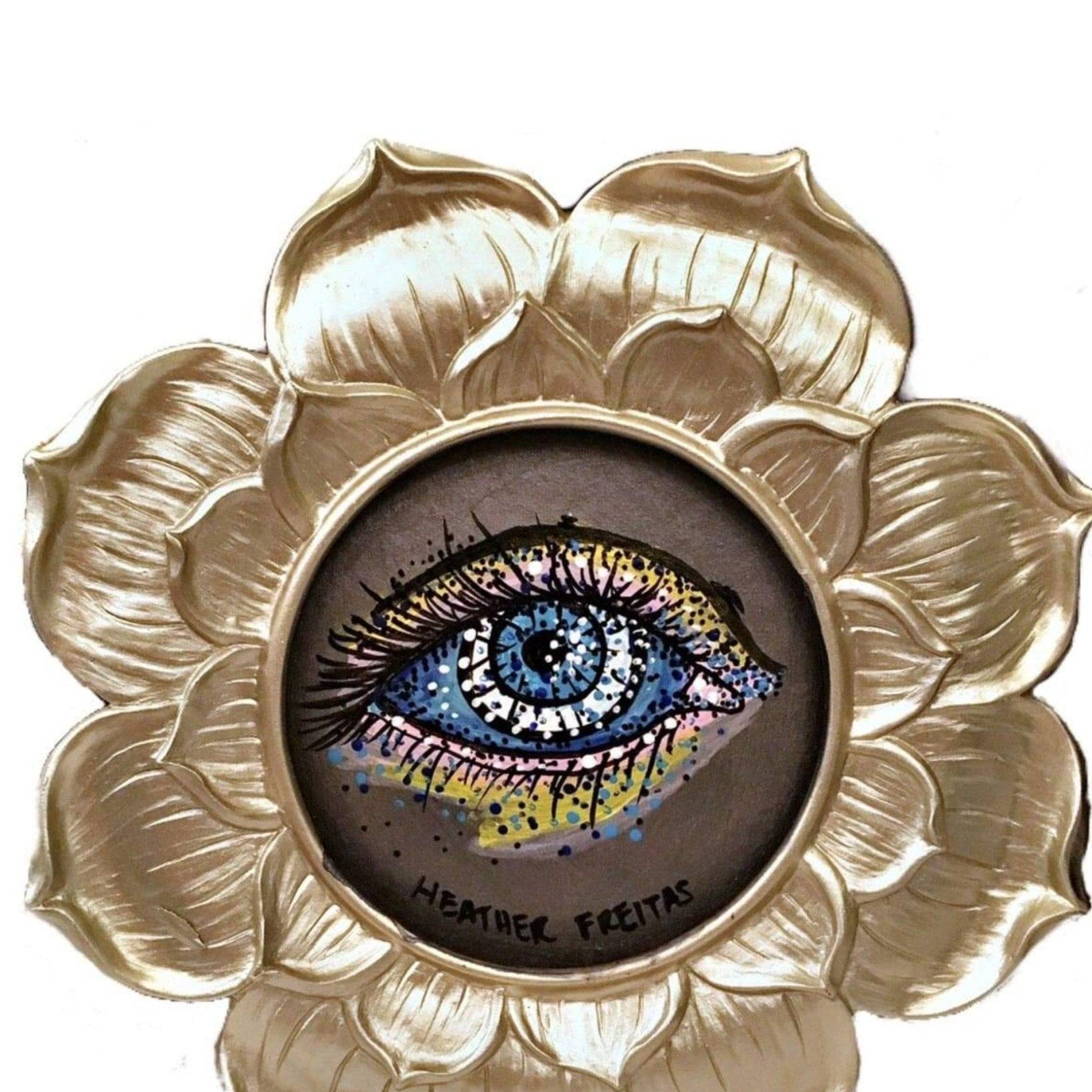 Evil Eye - Heather Freitas - fine art home deccor