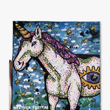 Evil Eye Unicorn - Heather Freitas - fine art home deccor