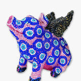 Evil Eyes & Pigs Fly - Crystal Sculpture - Heather Freitas - fine art home deccor