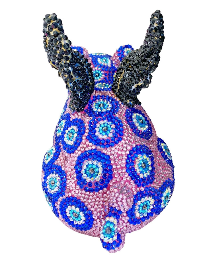 Evil Eyes & Pigs Fly - Crystal Sculpture - Heather Freitas 
