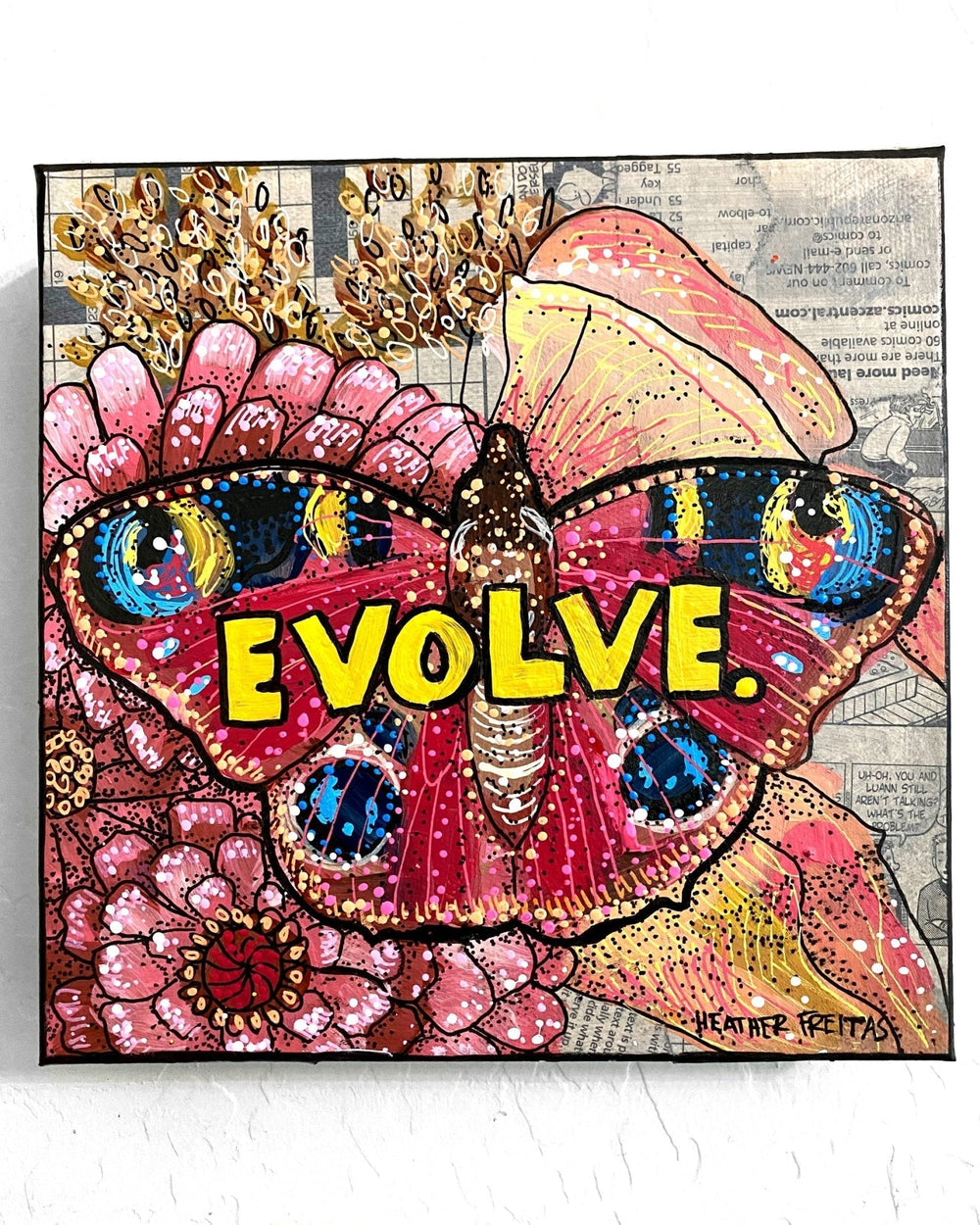 Evolve ( Original Painting ) - Heather Freitas - fine art home deccor