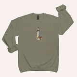Lighthouse Unisex Crew Neck Sweatshirt