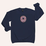 Donut Unisex Crew Neck Sweatshirt