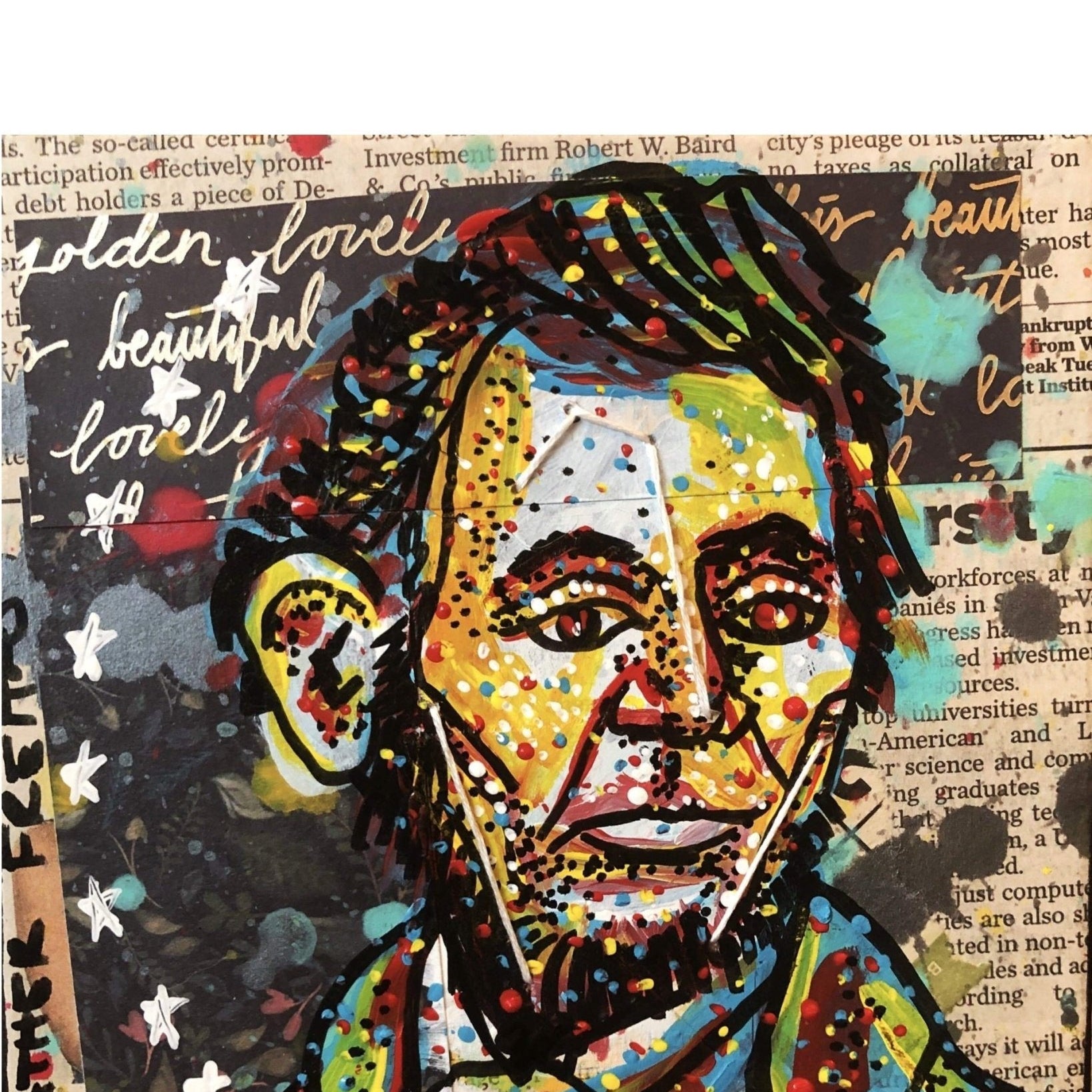 Five dollar make me holler - Heather Freitas - fine art home deccor