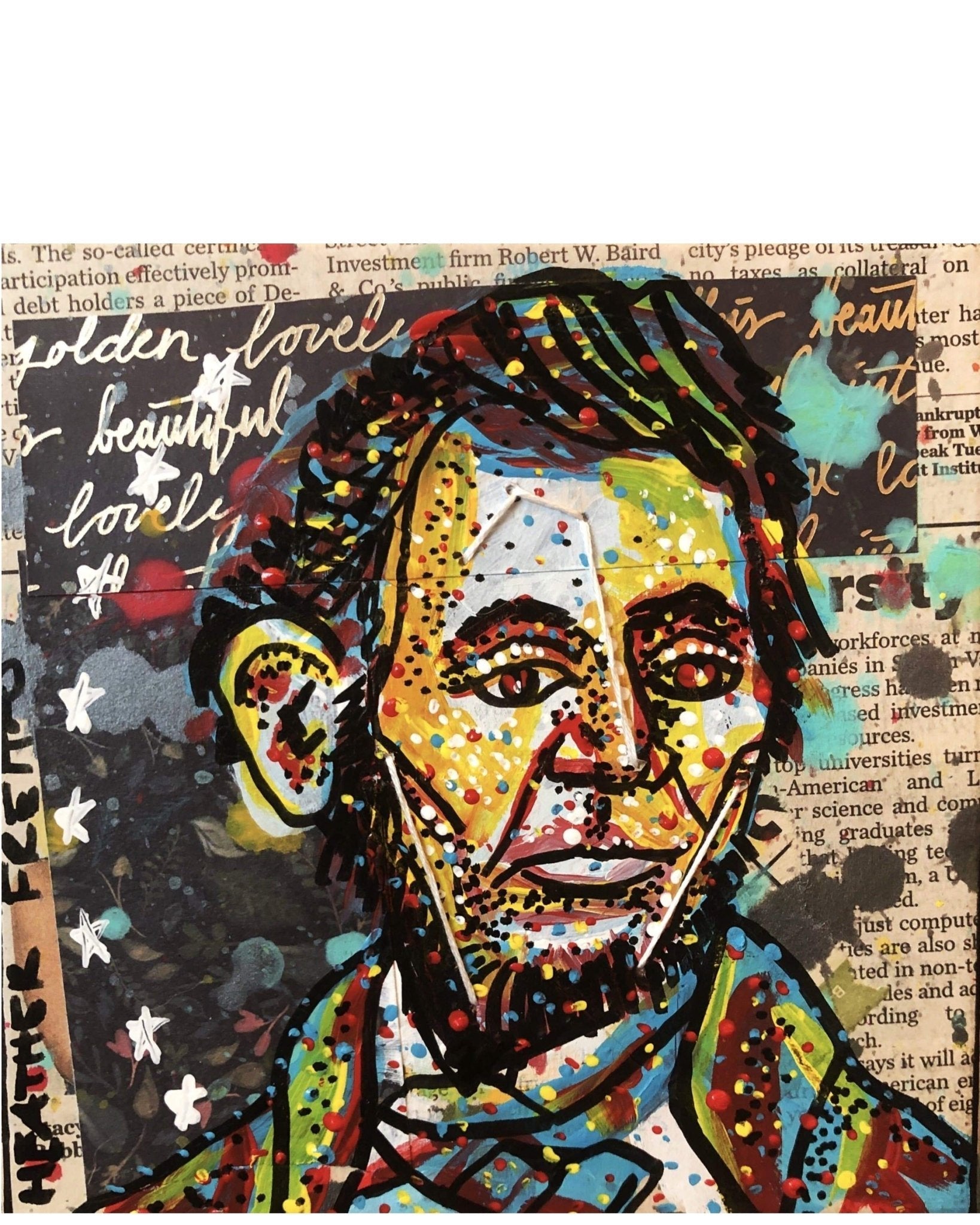 Five dollar make me holler - Heather Freitas - fine art home deccor