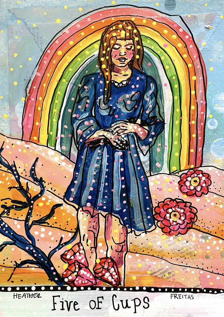 Five Of Cups Heather Freitas 