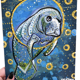 Florida Manatee - Heather Freitas - fine art home deccor