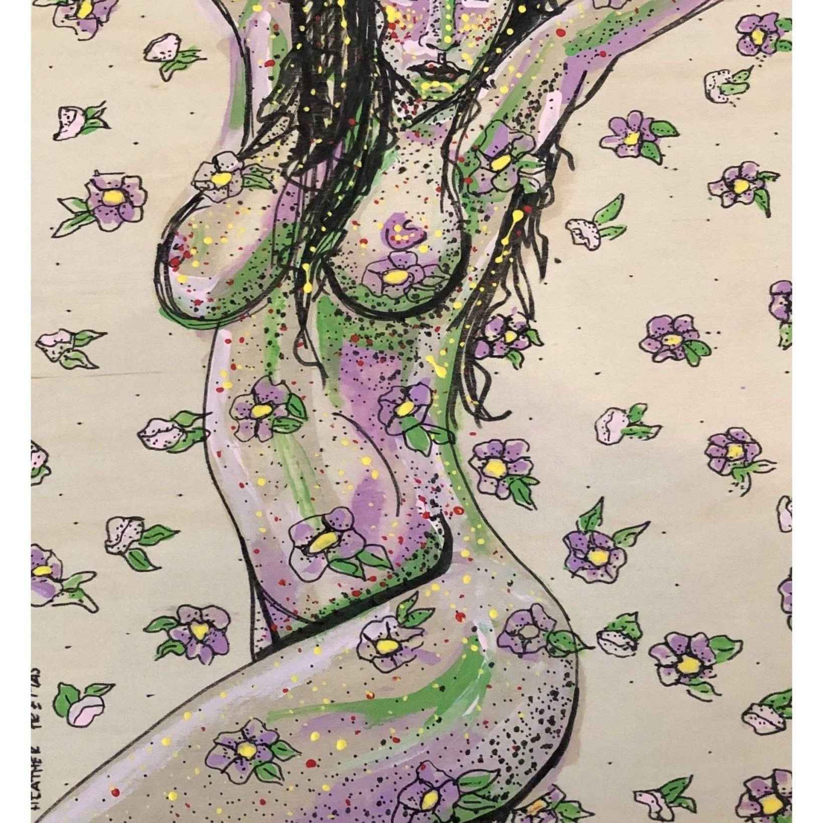 Flower Child - Heather Freitas - fine art home deccor