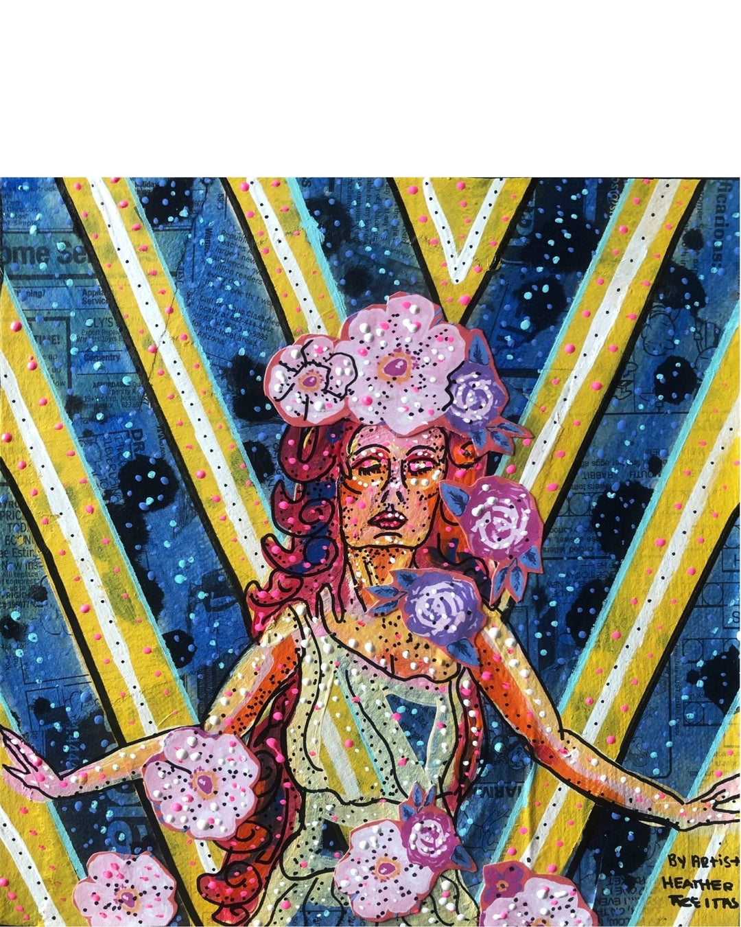 Flower Goddess - Heather Freitas 