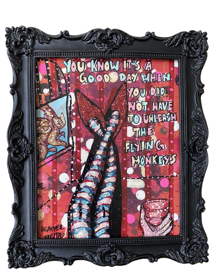 Flying Monkeys - Glitter red edition - Heather Freitas 