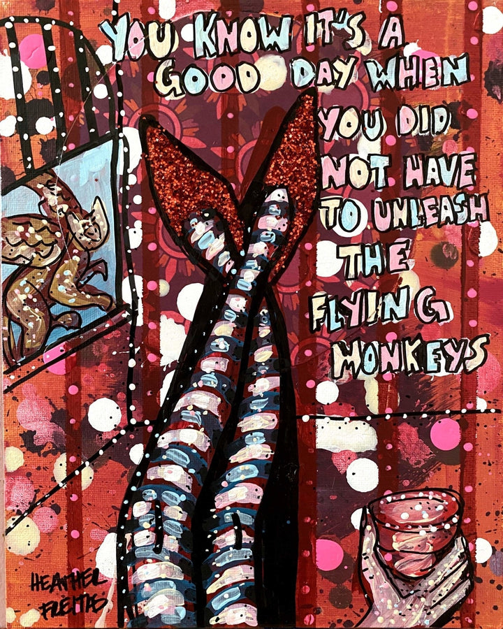 Flying Monkeys - Glitter red edition Heather Freitas 