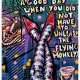 Flying Monkeys- Ombré Edition - Heather Freitas - fine art home deccor