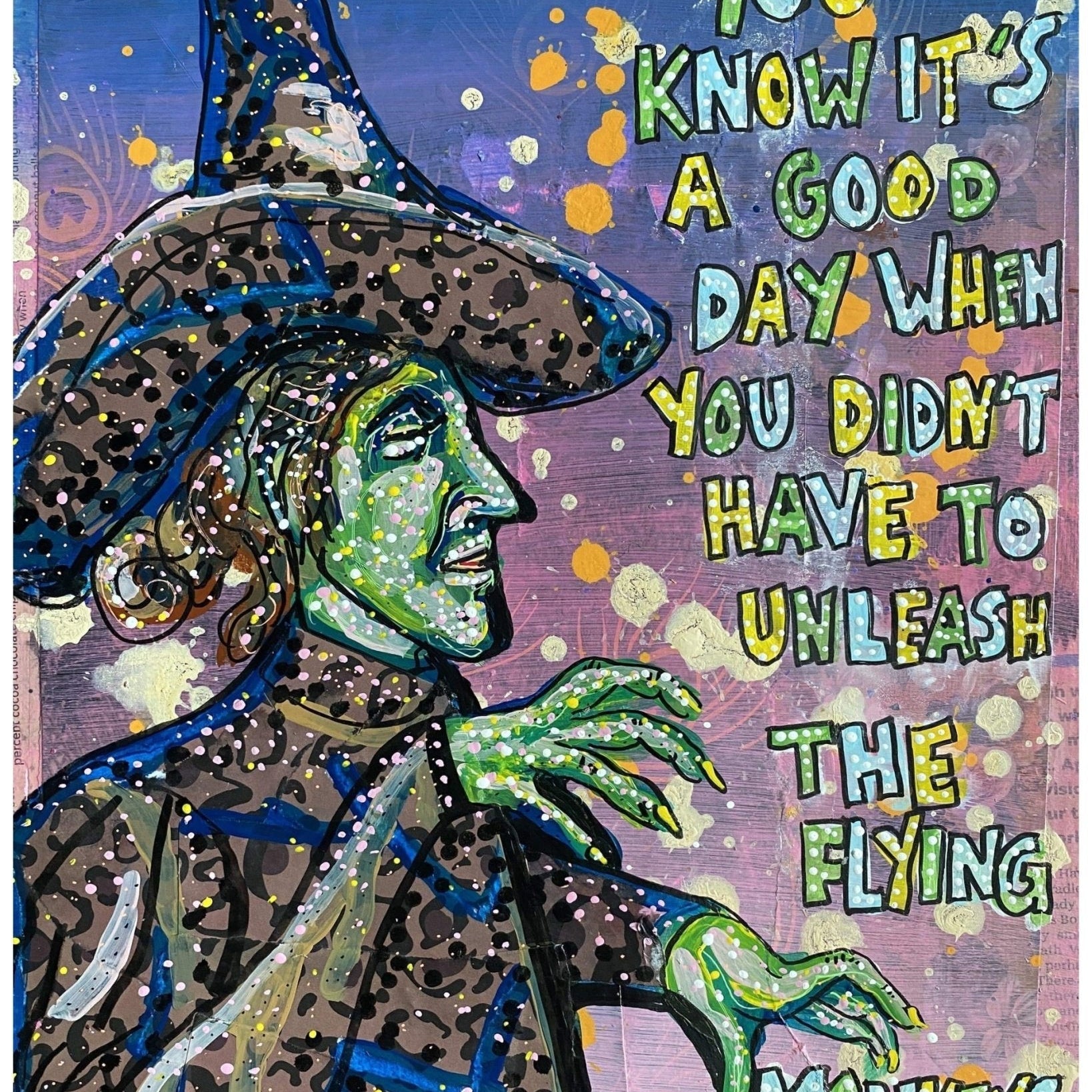 Flying Monkeys- Wicked Witch Edition - Heather Freitas - fine art home deccor