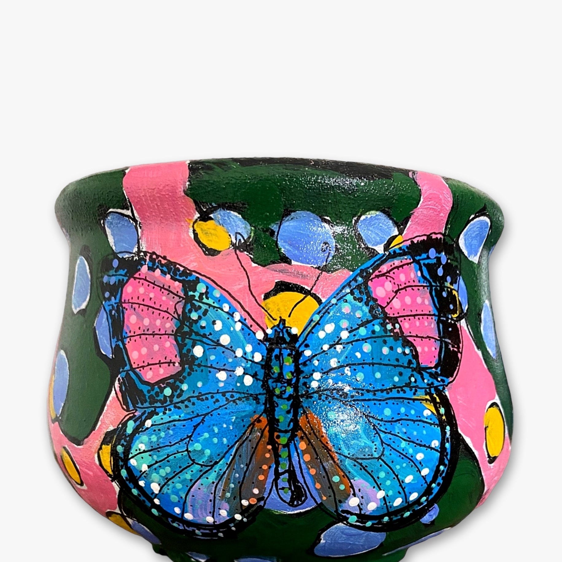 Forest Cocoon Butterfly Planter - Heather Freitas - fine art home deccor