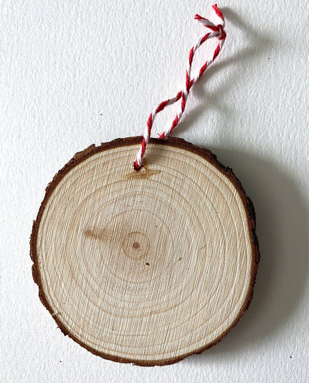 Forest Green Star Hand Painted Santa Ornament - Heather Freitas 