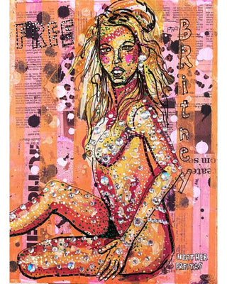 Free Britney - Heather Freitas - fine art home deccor