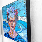 Frida & The Swan ( Original Painting ) - Heather Freitas - fine art home deccor
