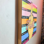 FU*K - ( I Light Up ) - Heather Freitas - fine art home deccor