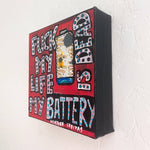 Fuck My Life My Battery Is Dead - Original Painting - Heather Freitas - fine art home deccor