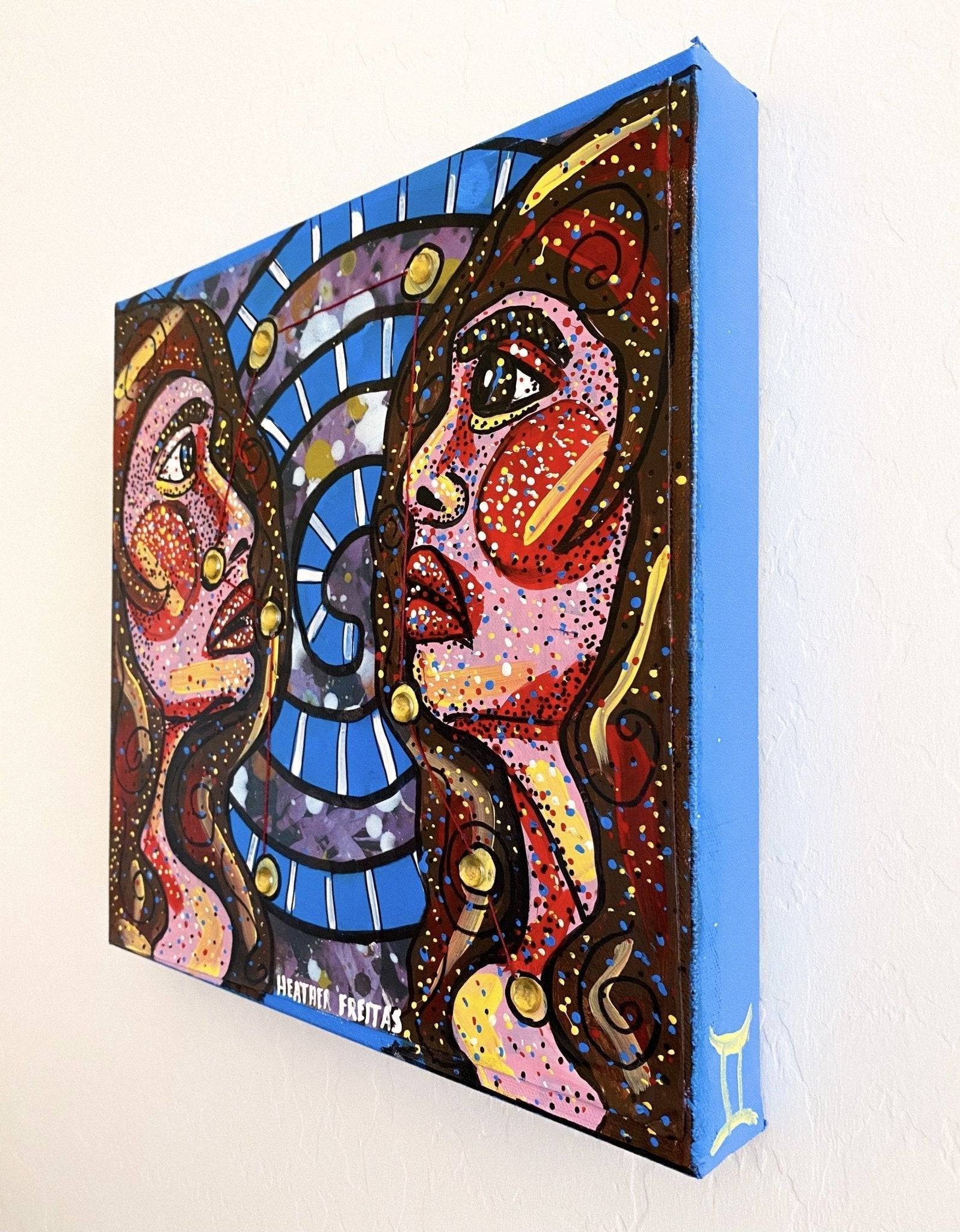 Gemini - Heather Freitas - fine art home deccor