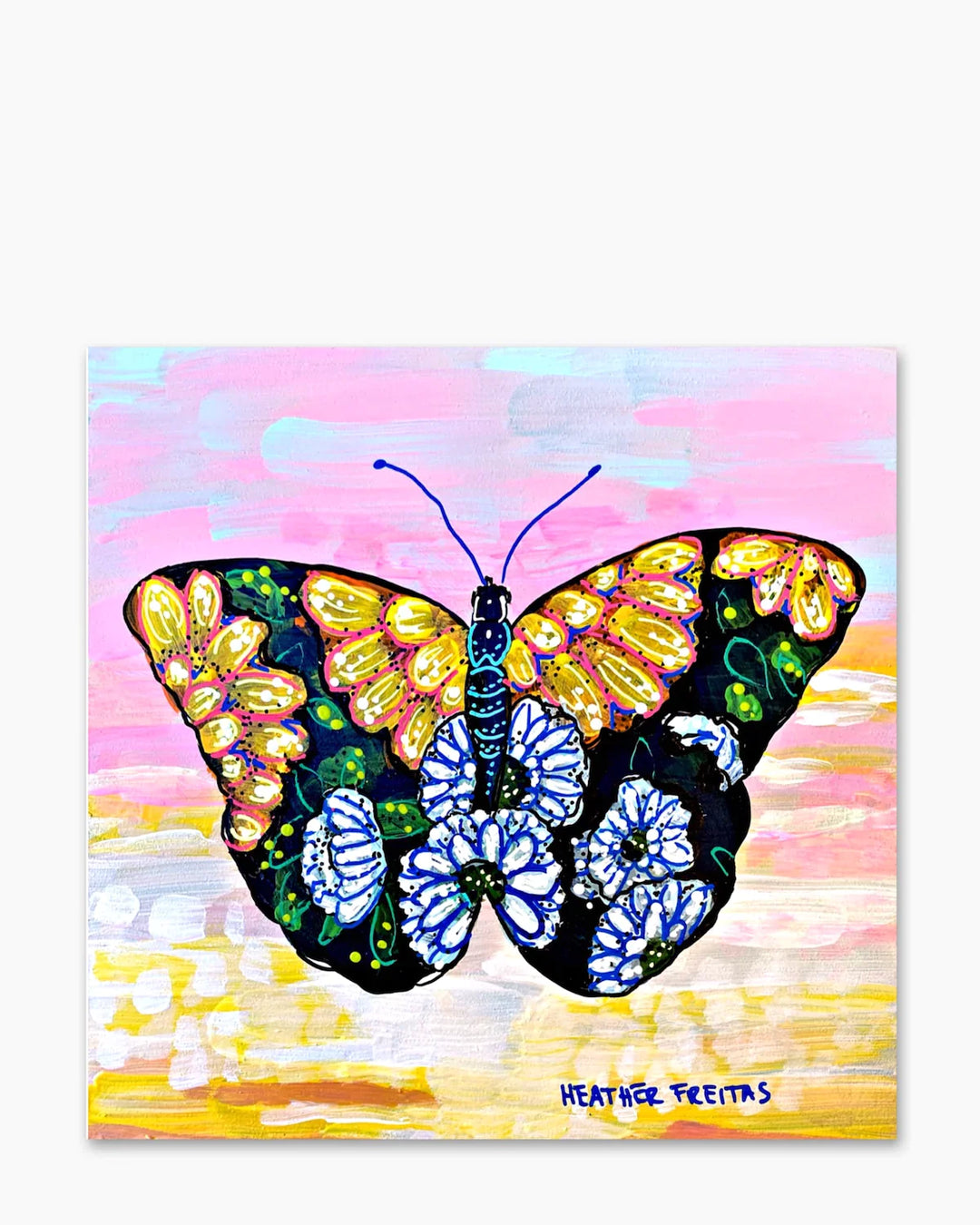 Gerbera Daisy Butterfly - Heather Freitas 