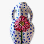Gerbera Evil Eye Figurative Bud Vase - Heather Freitas - fine art home deccor