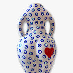 Gerbera Evil Eye Figurative Bud Vase - Heather Freitas - fine art home deccor