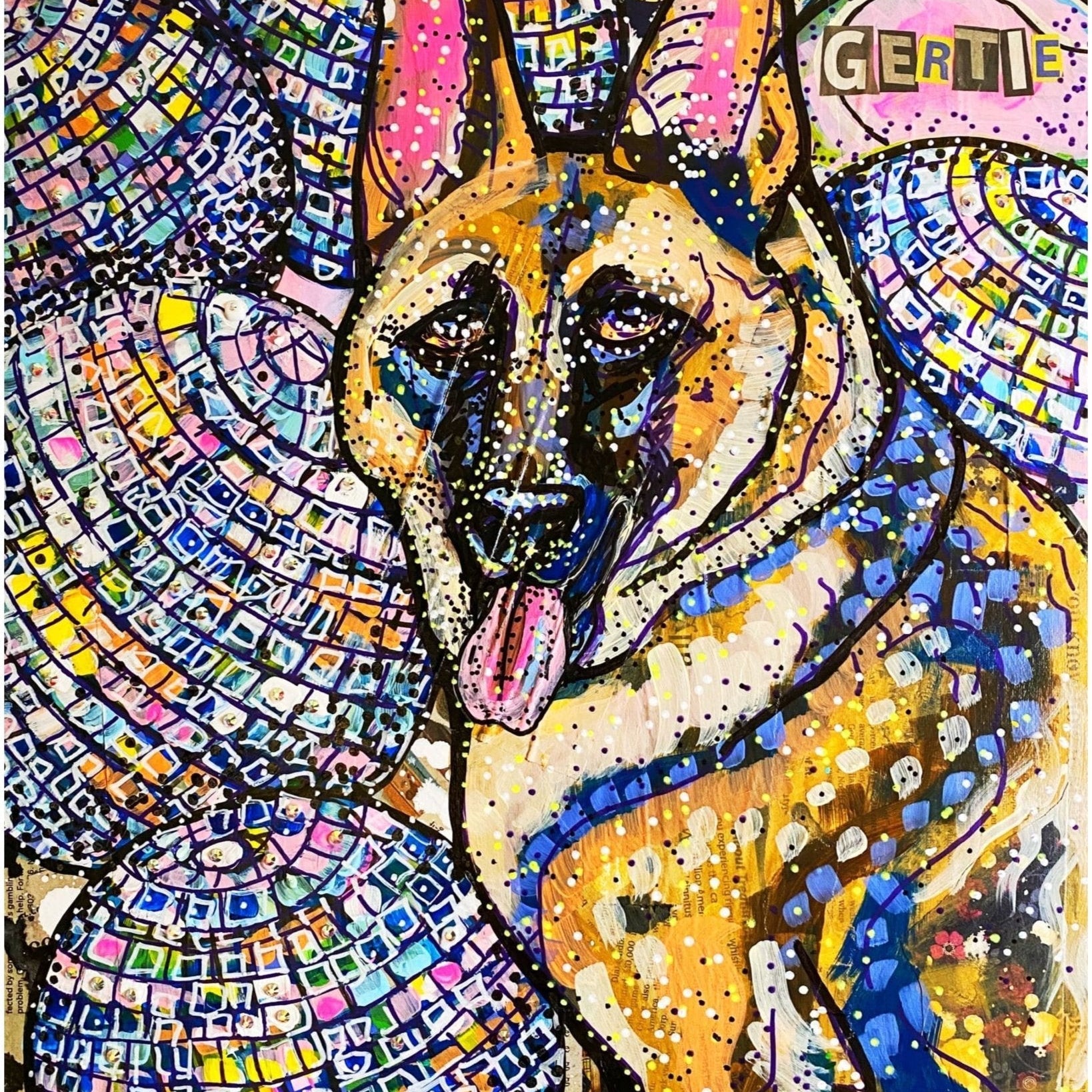 Gertie - Heather Freitas - fine art home deccor