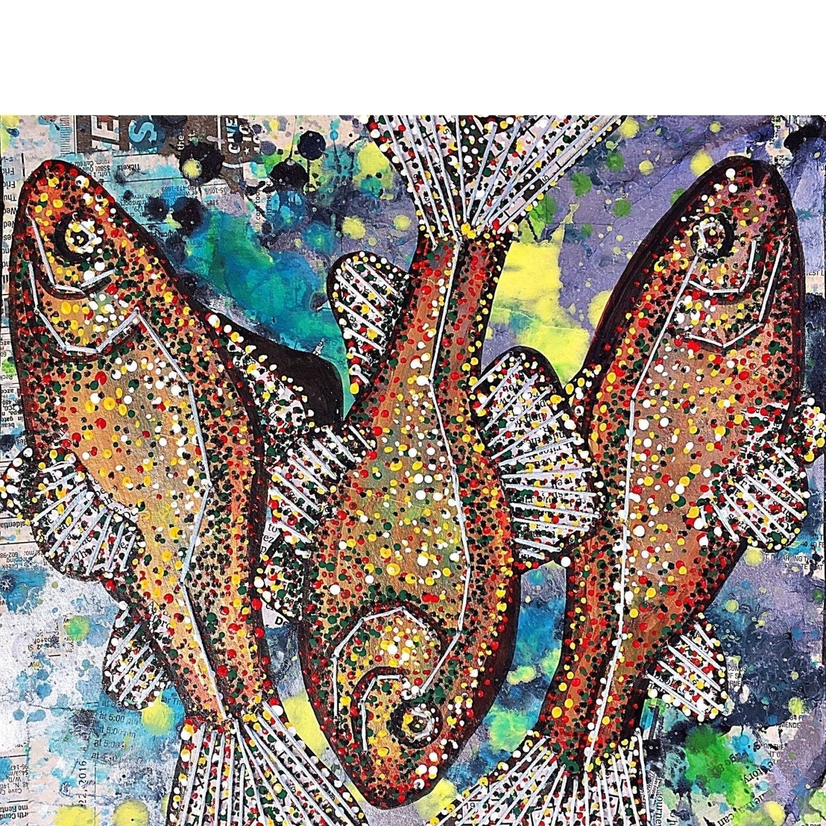 Gila Chub - Heather Freitas - fine art home deccor