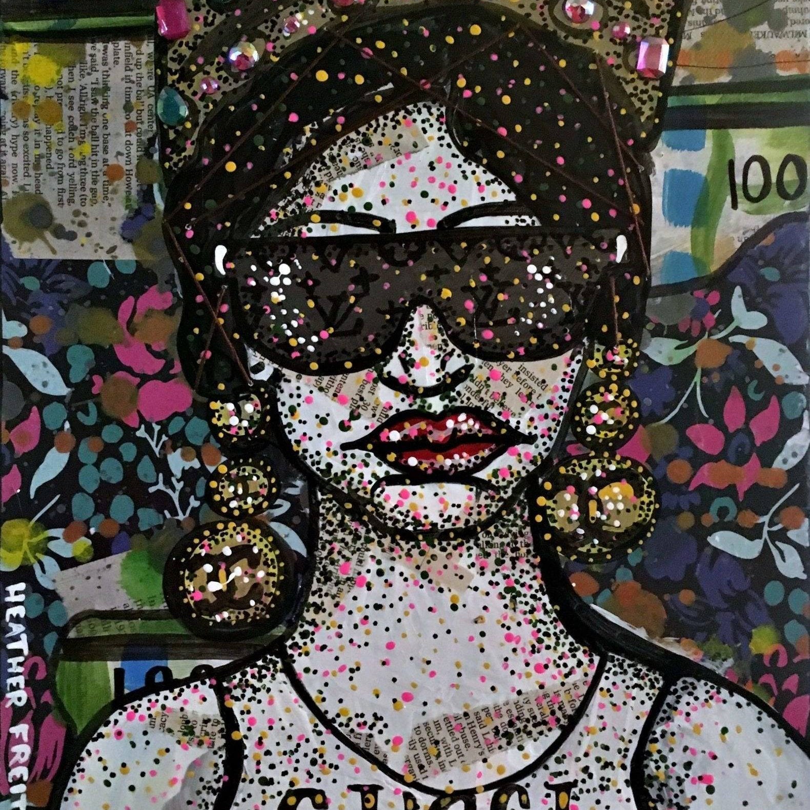 Glam - Heather Freitas - fine art home deccor