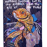 God Of Flakes - Heather Freitas - fine art home deccor