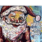 Happy Holla Days - Heather Freitas - fine art home deccor
