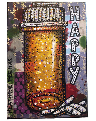 Happy Pills - Heather Freitas - fine art home deccor