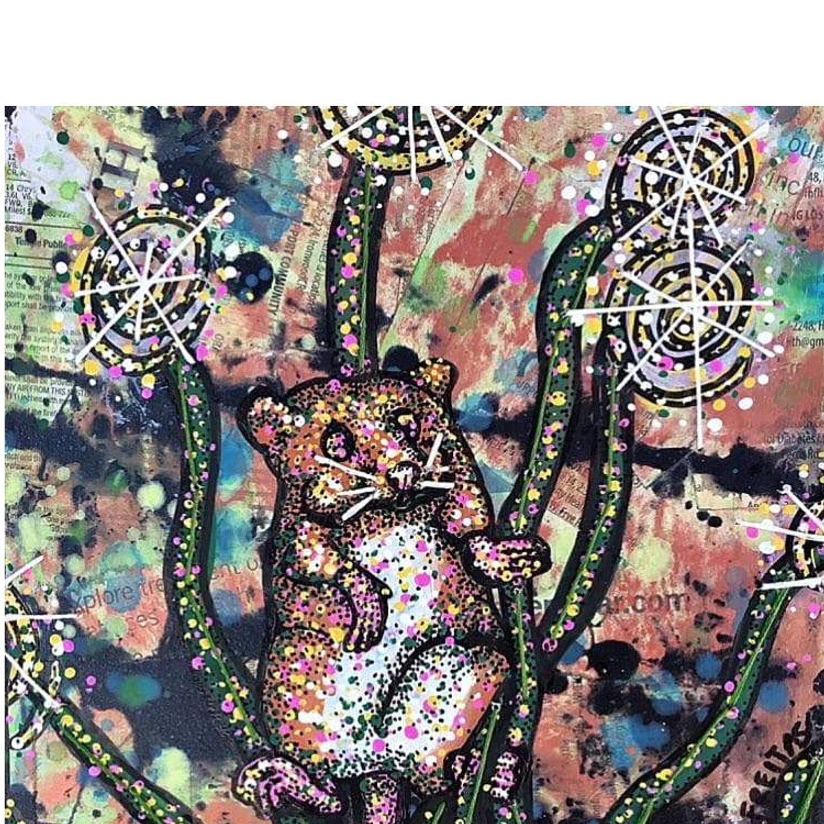 Harvest Mouse - Heather Freitas - fine art home deccor