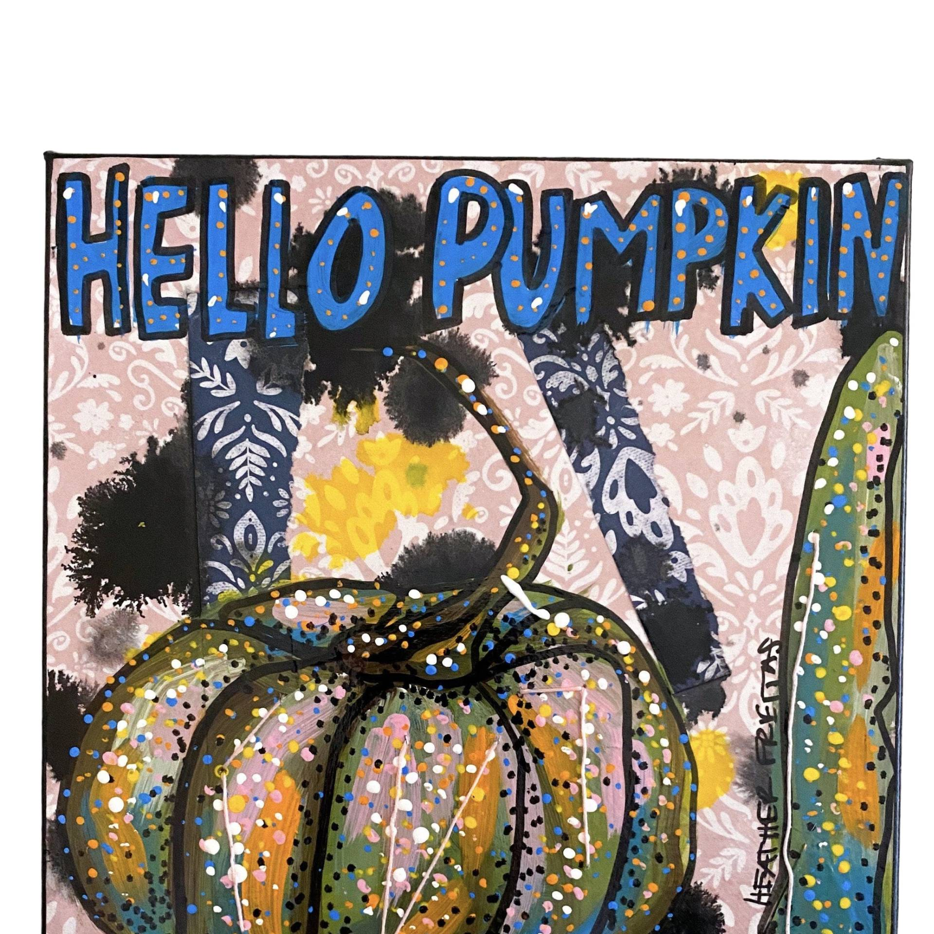 Hello Pumpkin - Heather Freitas - fine art home deccor