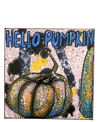 Hello Pumpkin - Heather Freitas - fine art home deccor