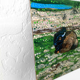 Henry The Buffalo - @anna_stouffer ( Original Painting ) - Heather Freitas - fine art home deccor