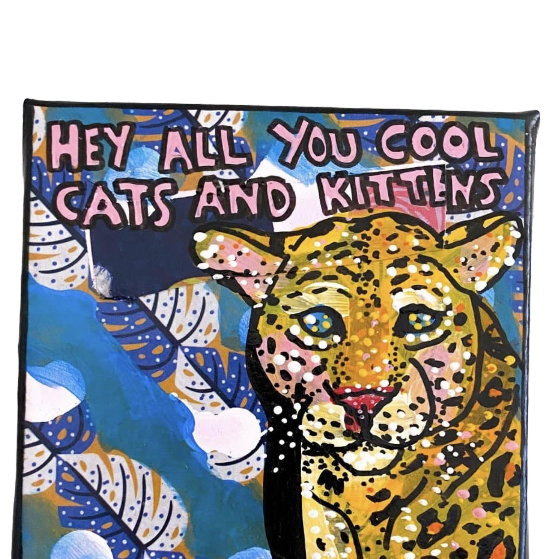 Hey All You Cool Cats And Kittens - Jaguar Edition - Heather Freitas - fine art home deccor