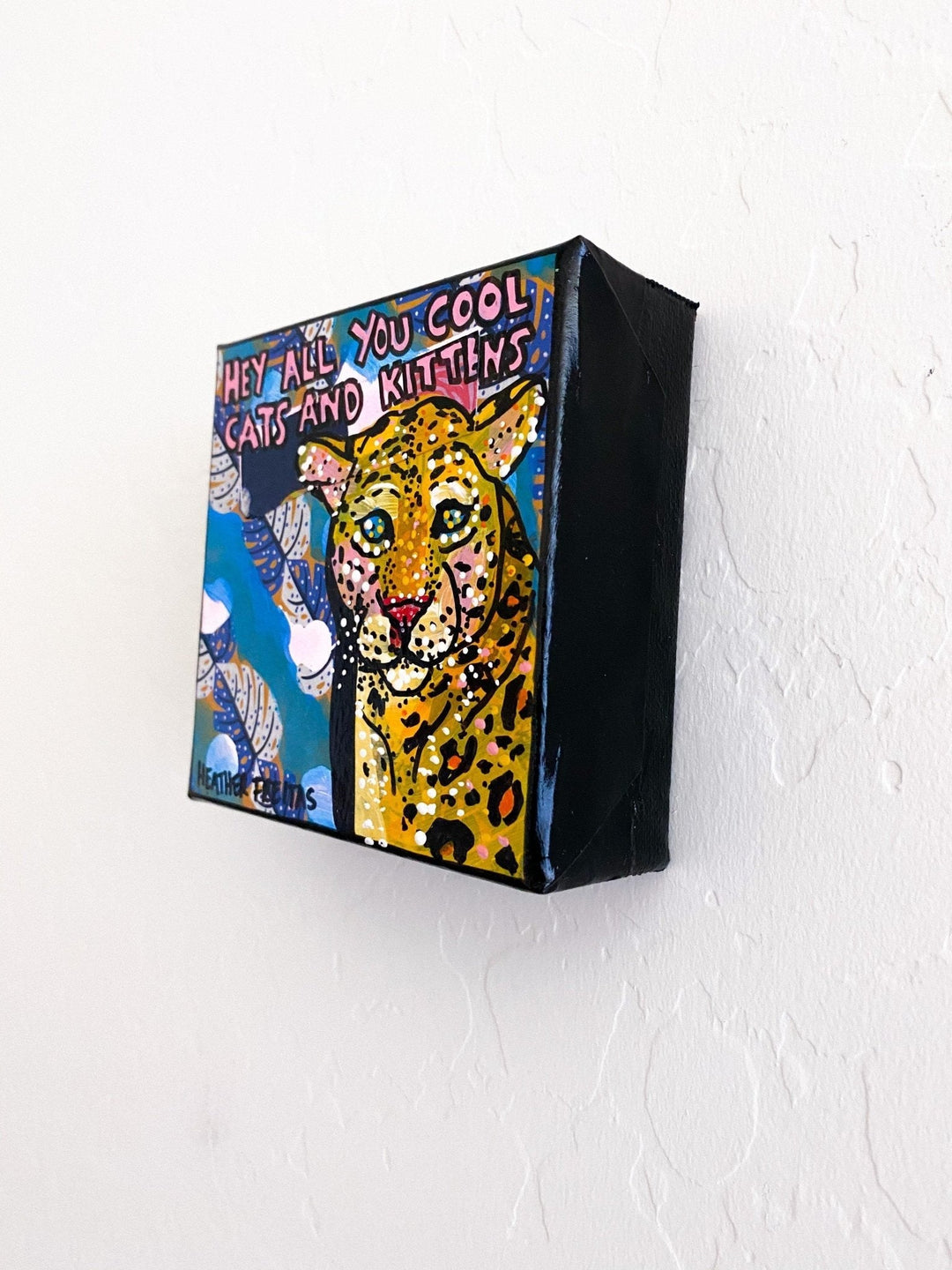 Hey All You Cool Cats And Kittens - Jaguar Edition - Heather Freitas - fine art home deccor