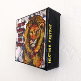 Hey All You Cool Cats - Lion Edition - Heather Freitas - fine art home deccor