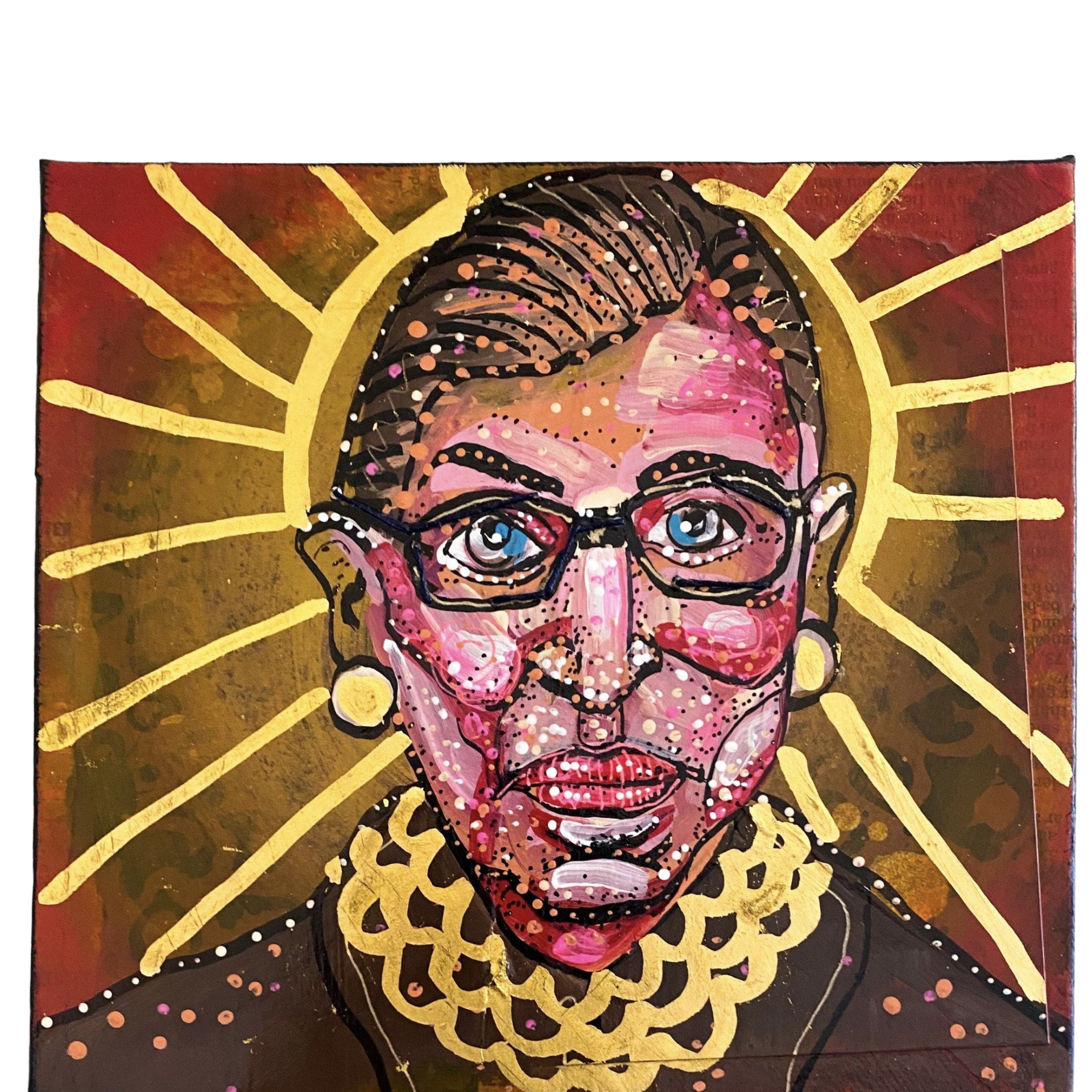 Holy RBG - Heather Freitas - fine art home deccor